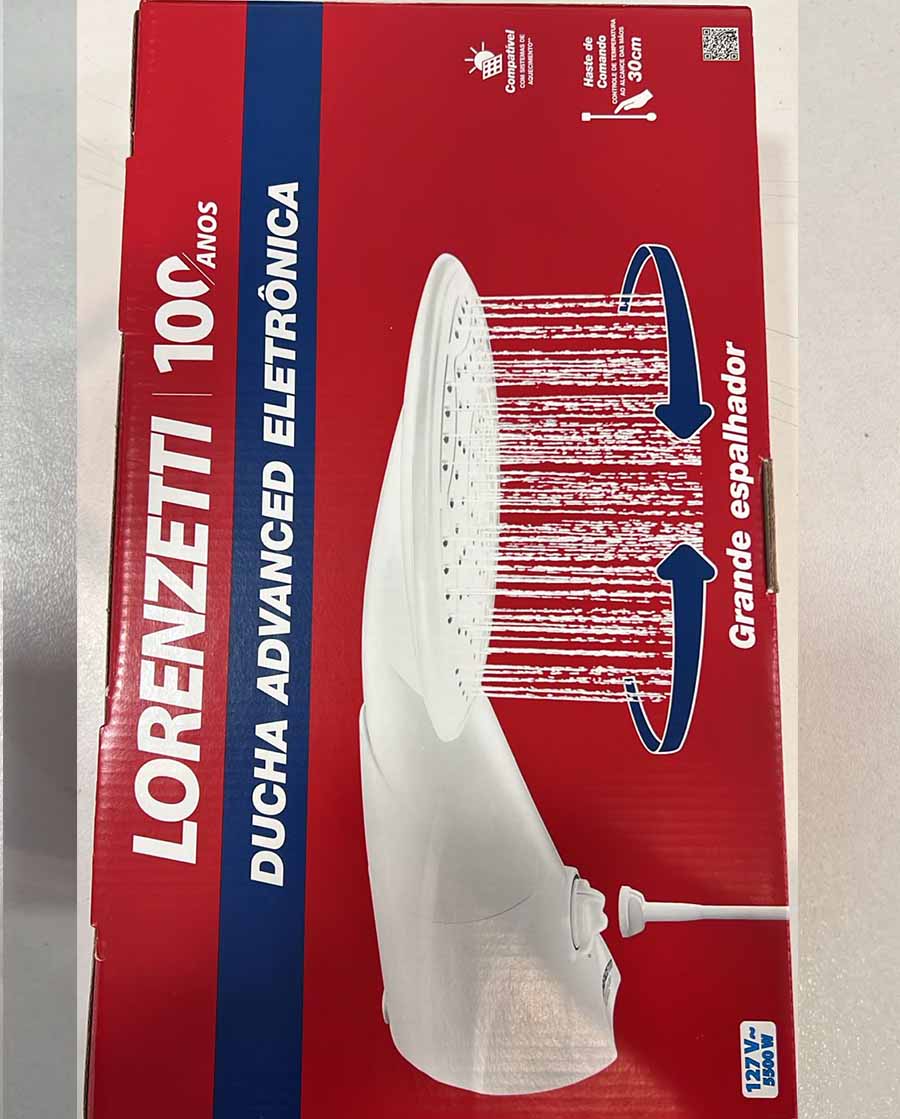 DUCHA ADVANCED ELETRÔNICA LORENZETTI