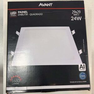 PAINEL LED 24W EMBUTIR 6500K